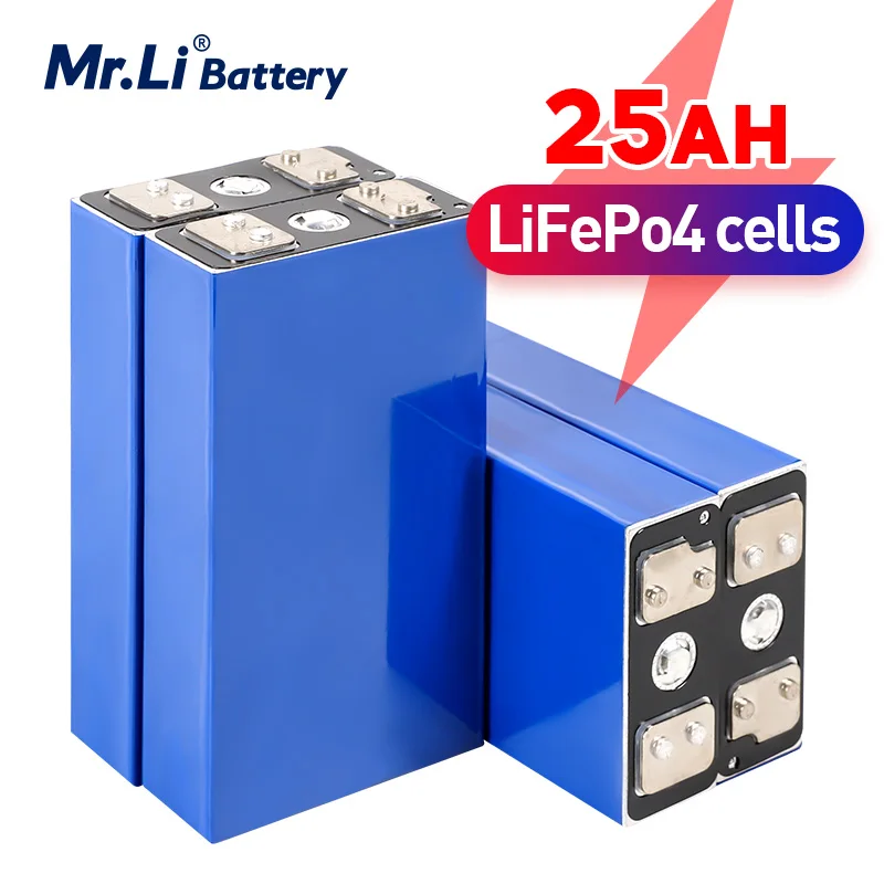 Аккумуляторная батарея Mr.Li 3 2 в 25 Ач lifepo4 4 шт./8 шт./12 шт./16 шт.|Перезаряжаемые
