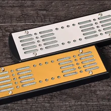 Новинка, 1 шт., металлический прямоугольный увлажнитель для сигар, табак, сигары, гигрометр, влага, сигаретная коробка, аксессуары для сигар