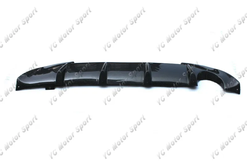 05-07 Mitsubishi Evolution EVO 9 JDM OEM Style CF Rear Bumper Diffuser (2)