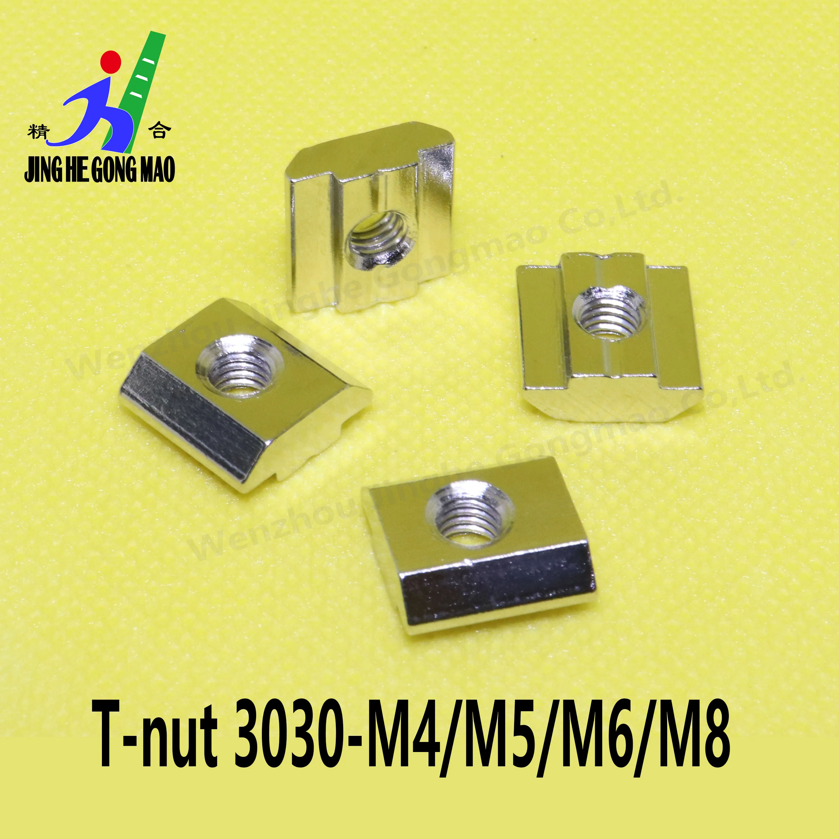 

T-track slider nut thread M4 M5 M6 M8 T-slide for 3030 series aluminum profile linker accessories