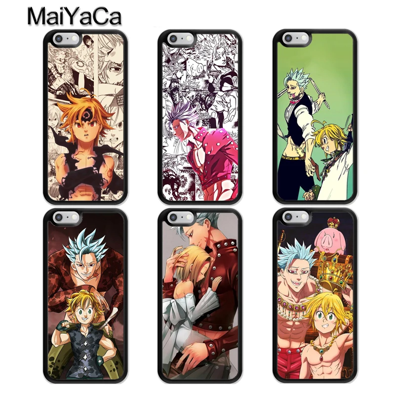 Чехол Meliodas &quotбан семь смертных грехов&quot для iphone 11 12 13 pro MAX X XR XS 6 6S 7 8 Plus 5 дюймов
