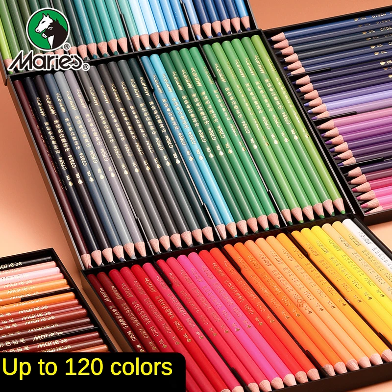 72 colori matite acquerellabili professionali matite colorate ad olio per  Set da disegno regali per studenti in legno colorati forniture d'arte -  AliExpress