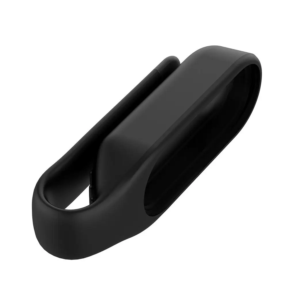 For Xiaomi Smart Band Silicone Metal Clip Buckle Holder Clip Case Cover Protective Case Shell Sport Hook Clip Anti-lost running
