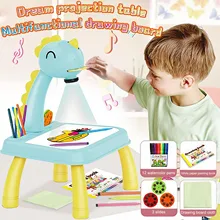Projecteur Led pour enfants, Table de dessin artistique, jouet lumineux pour enfants, apprentissage éducatif de la peinture, outil de bureau