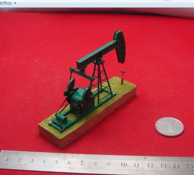 2 small Настольное ремесло насосная установка, нефтяная полевая насосная установка, нефтяная модель, нефтяная промышленность сувенир - Цвет: 2 small