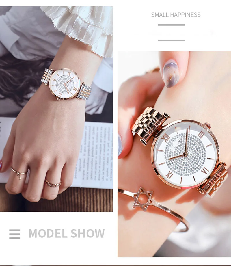 2019 золотые часы с бриллиантами Женская Роскошная лента повседневные креативные женские наручные часы классические элегантные Топ продажа