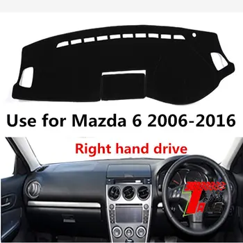 

Taijs right hand drive car dashboard cover for Mazda 6 2006-2016 dacron fiber custom design suitable different sizes carpet