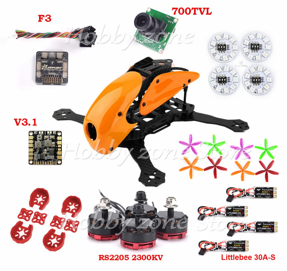 Robocat-270-Quadcopter-Frame-F3-Flight-Control-RS2205-Motor-littlebee-30A-S-BLHeli-s-ESC-700TVL (1)_副本