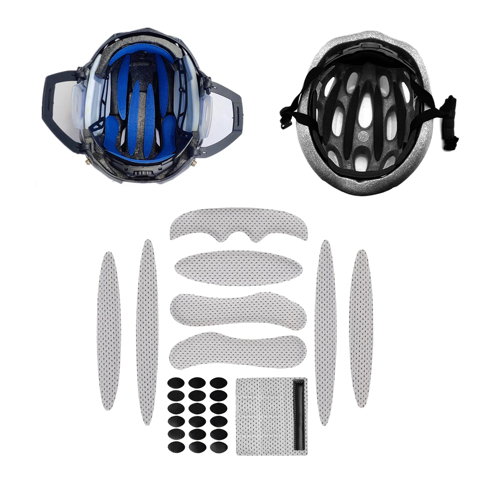 Radsport 27x Universal EVA Bike Helm Polsterung Fahrrad Liner Schaum Pads Futter Kits €9.98