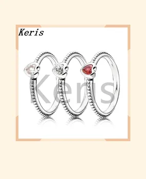 

2019 New Fashion Sterling Silver S9251:Various Styles Of Glamour Party Ring Ladies Holiday Gift Jewelry