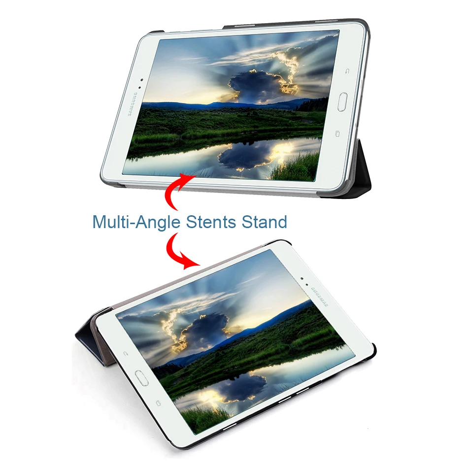 MTT чехол для samsung Galaxy Tab S2 8," SM-T710 T715 T713 T719 Funda тонкий откидной Чехол из искусственной кожи с подставкой умный чехол для планшета