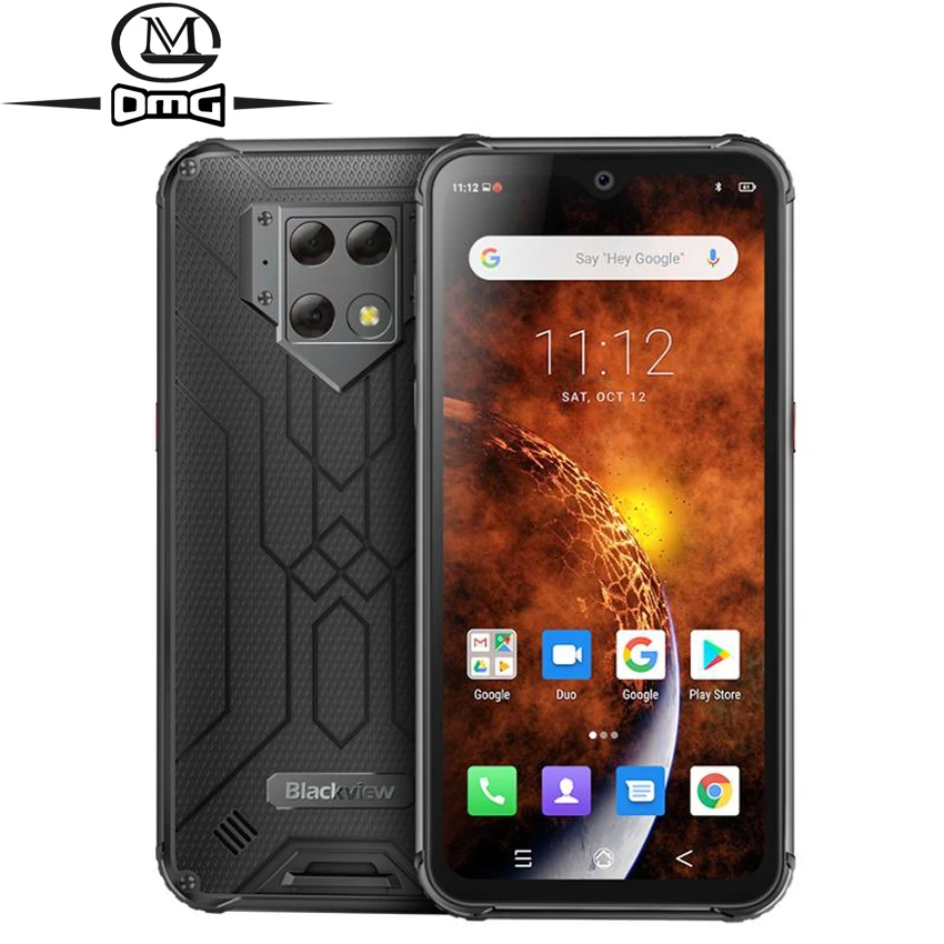 Blackview BV9800 NFC 6 ГБ Оперативная память 128 Гб Встроенная 6580 мАч Android 9 0 противоударный