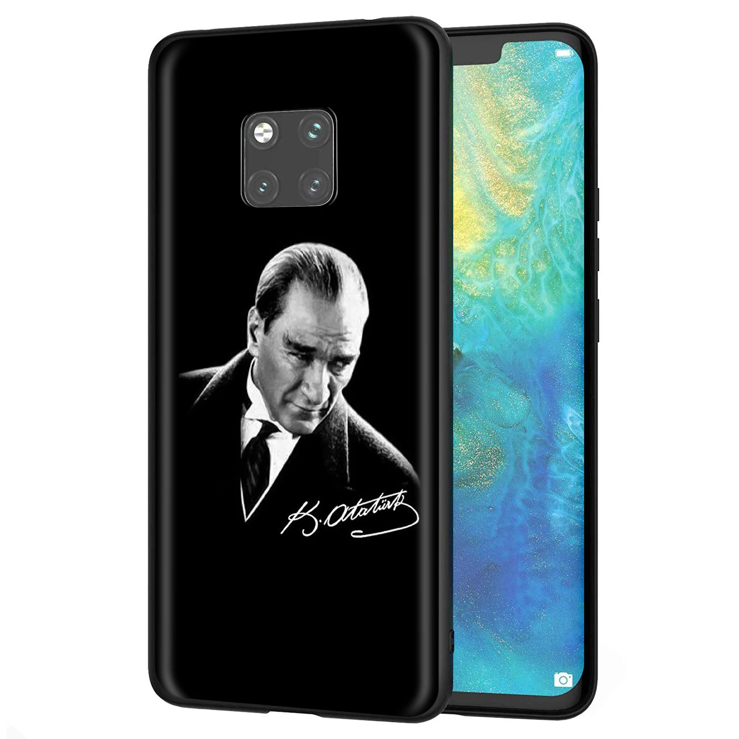 YIMAOC Турция Mustafa Kemal Ataturk силиконовый чехол для Huawei Mate 10 P8 P9 P10 P20 Lite Pro P Y7 Y9 Smart Mini 2017