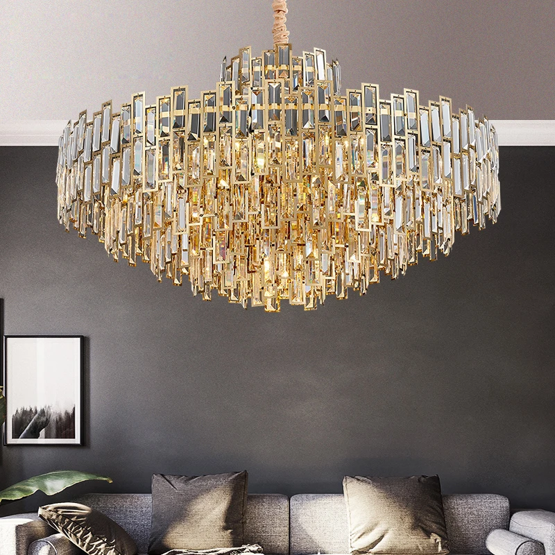 Хрустальная люстра гостиная Светильник ing спальня лампа атмосферу современный