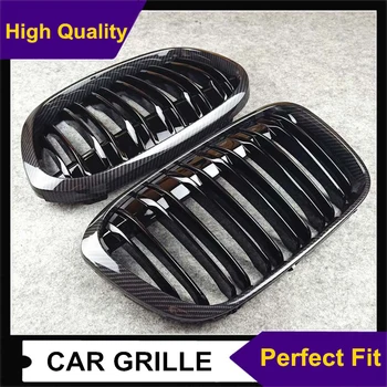 

New Style Front Bumper Kidney Sport Grill Grille For Bmw X1 F48 F49 ABS Glossy M-Color Car Mesh Grille 2016-IN