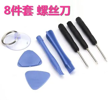 

200set (1600 pcs) 8 in 1 Repair Pry Kit Opening Tools Special Repair Kit Set screwdriver For Apple iPhone 4 4S 5 5s moblie phone