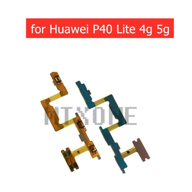 Гибкий кабель для Huawei P40 Lite 4g 5g кнопки питания боковые включения/выключения