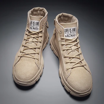 

2018 super warm men's winter leather boots cow suede canvas men's fur boots arm snow shoes men's ankle boots snow boots