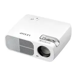 LESHP видеопроектор 2600 лм Домашний кинотеатр поддержка 1080P HD 3D с 5,0 дюймовым ЖК-дисплеем TFT + Бесплатный HDMI BL20
