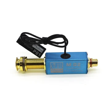 

Passive System Double Guitar Pickup with Sound Hole Acoustic Guitar Pickup Double Out Join Implement