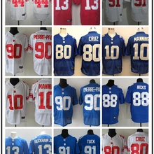 Стилизованный, Нью-Йорк, Ахмед Брэдшоу, Андрэ Вильямс, Эли Мэннинг, Джейсон Пьер-Пол Ники, Оделл Бекхэм, младшего, так, Виктора Круза, Джерси