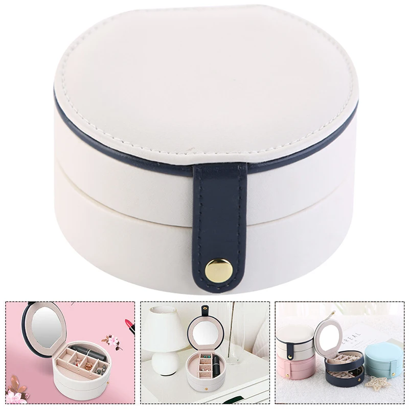 

Jewelry Storage Box Organizer Multilayer Travel Storage Case for Necklaces Bracelets Earrings Rings hh88