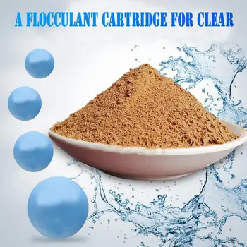 

Professional Water Quality Stabilizer Swimming Pool Filters The Flocculant Box For Clear And Transparent Water