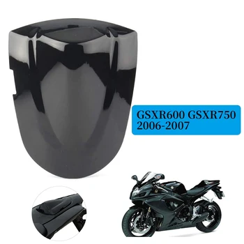 

Motorcycle Rear Passenger Pillion Seat Cowl Fairing Cover for Suzuki GSXR600 750 K6 2006-2007 (Black)