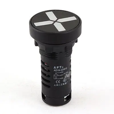 

Black Shell Dissconnecting Switch Position Indicator AD16-22W/G AC/DC24V