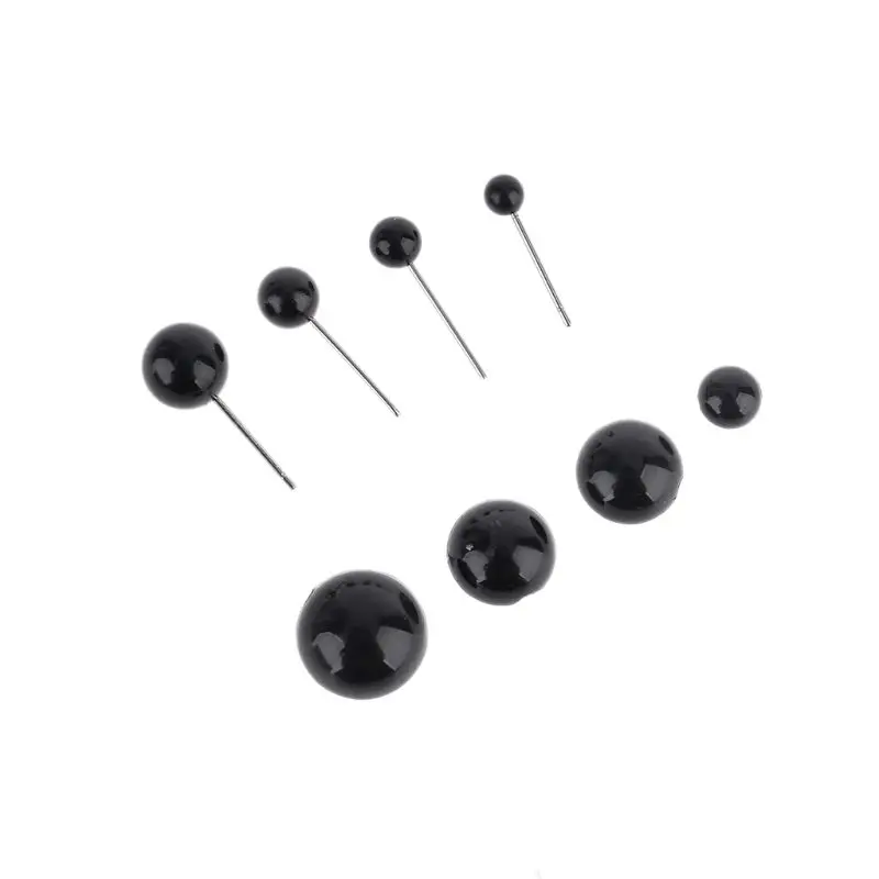 410 Pcs Black Plastic Crafts Safety Eyes 8 Grid 4-12mm Needle Felting Kit Craft 425F | Игрушки и хобби