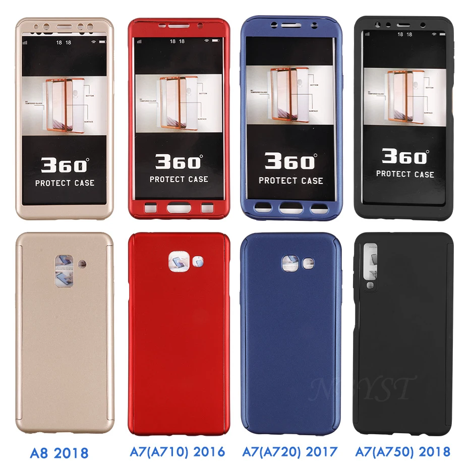 Прочный армированный чехол для телефона 360 Полное покрытие чехол для samsung Galaxy J5 J7 J3 чехол для samsung A7 A6 A8 J4 J6 плюс J2 J7 премьер-Чехол