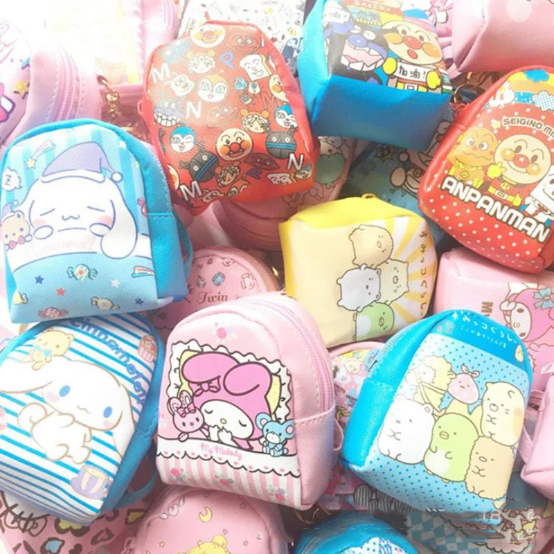 1 шт. креативный My Melody Pudding Cinnamoroll Собака маленькие Две звезды маленький ранец стильное портмоне для монет подвеска фигурка игрушки подарок