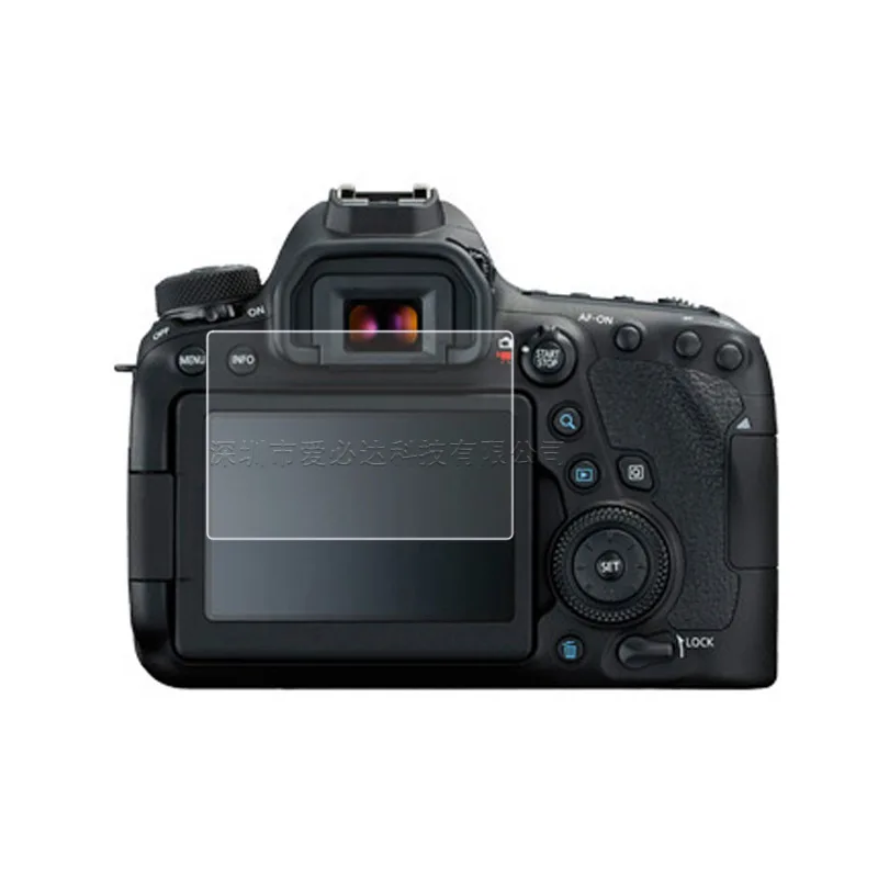 2 шт камера ЖК-экран протектор Оптическое стекло Крышка для Canon EOS 6D Mark II 6D2
