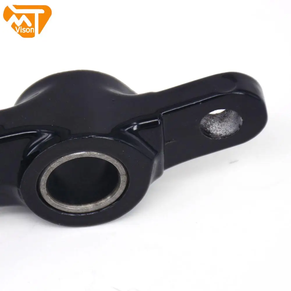Педаль заднего тормоза для KAWASAKI ZX10R черная серебристая педаль 2004 2005 2006 2007 2008 2009 2010