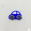 5pcs Mini Car Silicone Beads Baby Teether Bead Teething Toys Accessories Food Grade Silicone kid boys DIY Toddler toys 5