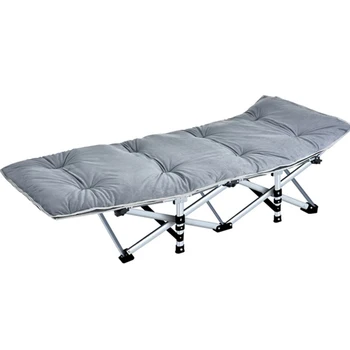 

Reinforced Folding Bed Office Folding Recliner Single Bed Recliner Simple Escort Military Bed Design Chair
