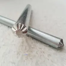 Номинальный Штамповочный Инструмент DIY ручной кожаный ремень кожаный Пробивной сверлильный инструмент da ji yan кожа хит стальной штамповочный ушко