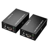 HDMI-kompatibel Extender Cat5e Katze 6 Ethernet IP TCP signal HDMI zu Lan Converter 1080p 3D HDMI Sender receiver TX RX 60M