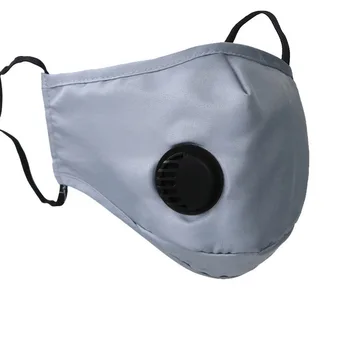 

Pm 2.5 Cotton Mask Dustproof And Smog Protective Mask Breathing Valve Mask Can Inserted Filter