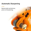 Industrial Electric Scissors Handheld Round Blade 110V/220V Cutting Cloth Machine Silent Servo Direct Drive Electric Round Knife 3