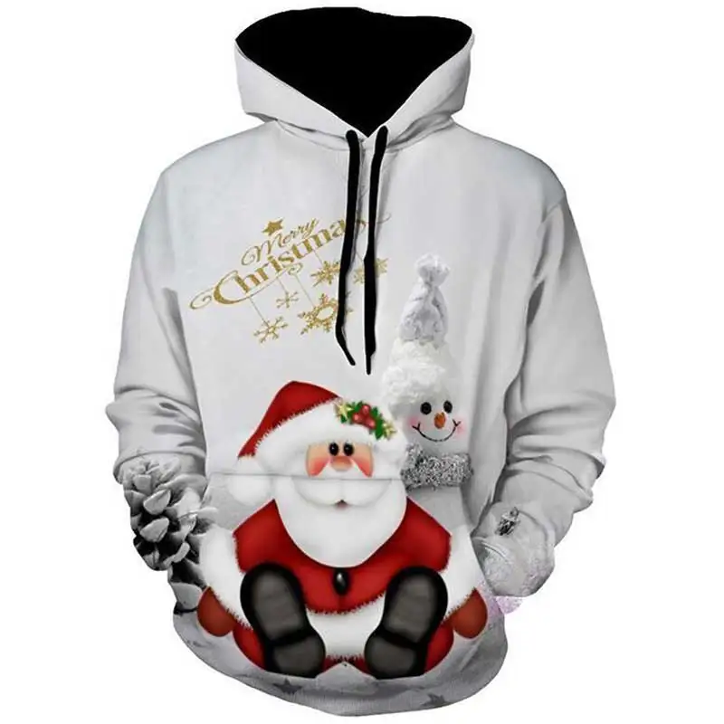 Santa Claus Elk Dog It Coldplay Hoodies 