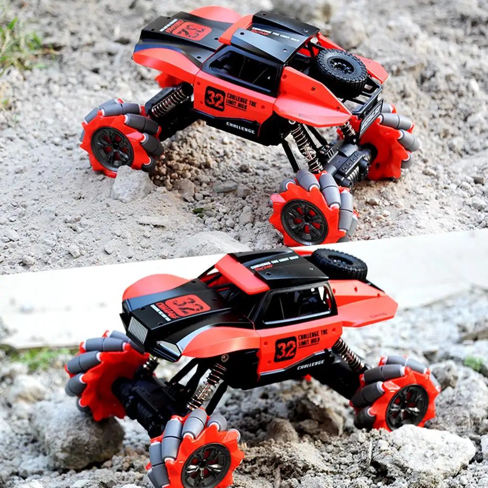 

Remote Control Car 1:16 Drift Stunt Car 2.4G Four-Wheel Climbing Off-road Vehicle Rechargeable Car Toy with Light for Kids Adult