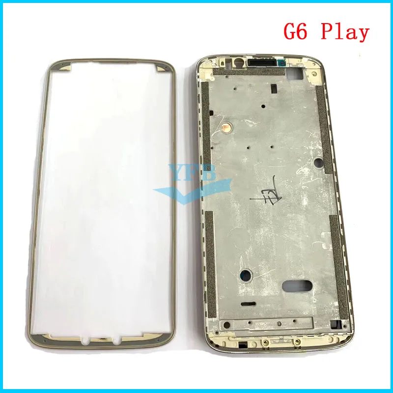 10 шт. для Motorola Moto G6 Play lcd металлическая пластина боковая рамка средняя рамка Передняя рамка полный корпус части
