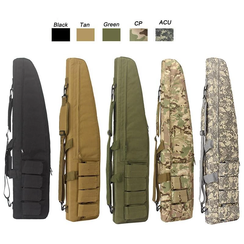 

Waterproof Tactical Airsoft Air Rifle Hunting Equipment Gun Case Carrying Backpack 120cm Slip Durable Shoulder Bag Outdoor