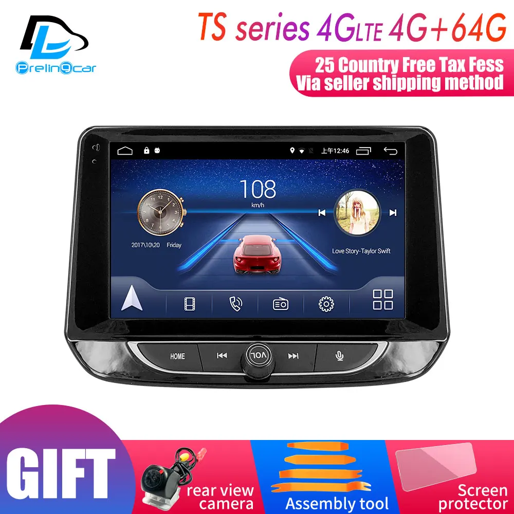 PX player 2G16G Android 9,0 система автомобиля ips сенсорный экран стерео для Chevrolet covetz кавалер лет плеер стерео - Цвет: PX player 2G16G