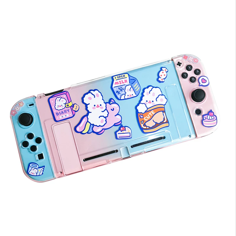 Чехол книжка с прозрачным корпусом Joy Con для Nintendo|Чехлы| |