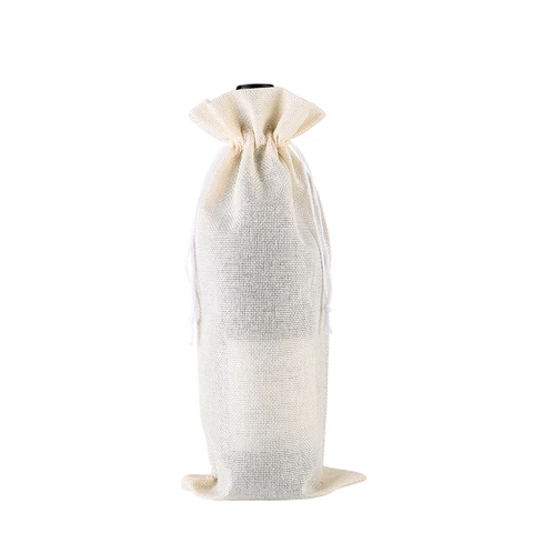 Wine Bottle Cover Wine Bags Christmas Gift Bags Burlap Packaging Bag Wedding Party Chrismas New Year Decoration Wine Bags