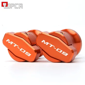 

6MM Motorcycle Accessories high quality Swingarm Spools Slider Stands Screws For Yamaha MT 09 MT-09 2014 2015 2016 2017 2018 M6