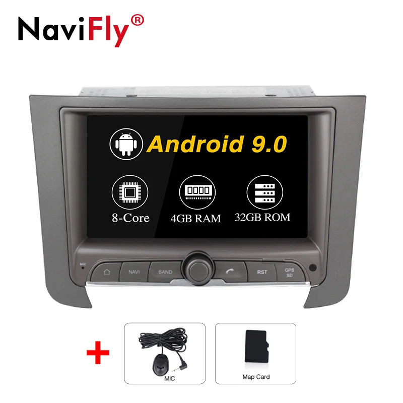 8 ядерный Android 9,0 4+ 32G Автомобильный Радио dvd мультимедийный плеер для SsangYong REXTON 2012 2013 gps-навигация с RDS Wifi BT - Цвет: 8Core 4 32G