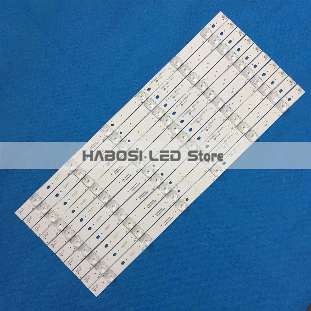Новинка 100% 10 шт./комплект светодиодных лент для SHARP 49 TV LC 49CUG8052K 49CUG8462K 49CUG8461K LC.48U03G001